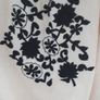 Top cream and black Image 2