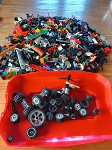 Lego pieces