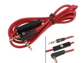 High Quality Spare Replacement Cable With Control Talk Button Mic For Monster Cable, Dr. Dre Monster Studio, Solo Hd, Monster Pro Detox, Monster Beats