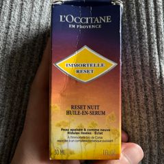 Loccitane Immortelle Reset