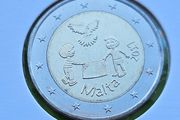 Malta 2017 year Uncirculated 2 Euro coin.