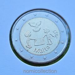 Malta 2017 year Uncirculated 2 Euro coin.