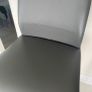 Set of 3 Grey Faux Leather Bar Stools Image 8