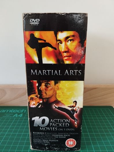 Martial Arts DVD Collection  10 Action-Packed Movies