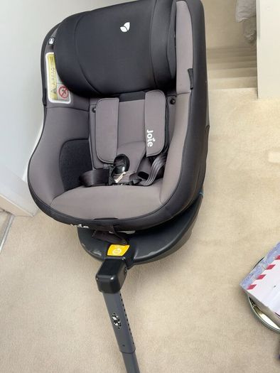 Two Joie i-Spin 360 i-size ISOFIX car seats
