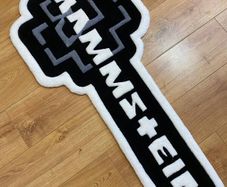 Rammstein handmade rug