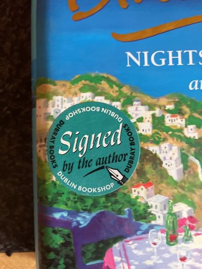 Hand signed Maeve Binchy