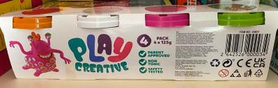 BNIB set of 4 Playdough