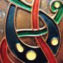 Vintage Irish Celtic Cooper Wall Art by Eddie O'Neill. Image 4