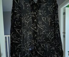Vintage pure silk woman blouse