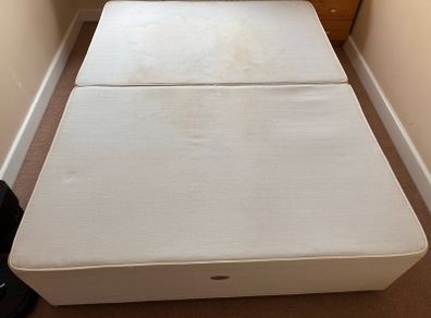 Rest Assured Double bed base with 4 drawers