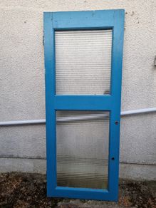 Vintage retro Interior door