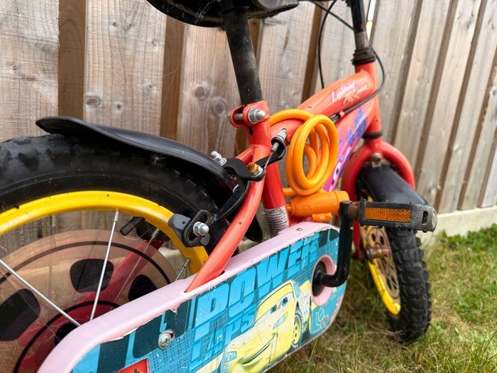 Bike Disney Cars (Lighting McQueen)