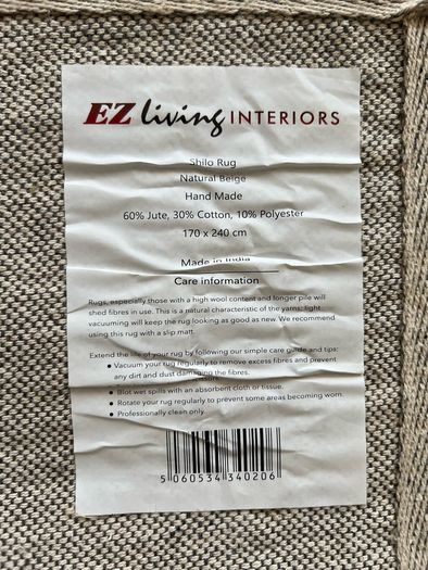 New - Shilo Rug - EZLiving (170x240cm)