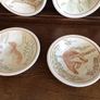Vintage set of six nature conservation cereal bowls by John Tams Image 4