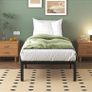 3ft Single Bed Frames with Rounded Corner Legs, Heavy Duty Metal Bed Frame Single with Steel Slats Support, Single Bed 36 cm High, Noise Free, Easy Assembly Amazon's Choice Image 3