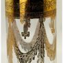 Hollywood Regency Murano 24K Gilded Highball Glasses Set Image 7