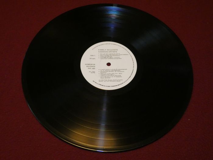 Family Requests 1983 Irish Pressing Lp