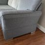 Large Grey L-Shaped Corner Sofa Image 4