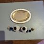 Vintage condiment set brass Image 7