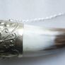 Vintage Decorative Drinking Horn Image 3