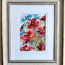Wild Poppies & Blue Sky / Original Watercolor Floral Painting Image 3