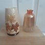 Vase x 2 plus 4 Glass Tealight Holder's all for 14.00euro .. Price Drop Image 4