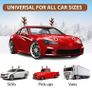 Car Reindeer Antlers and Nose, New Christmas Car Decorations Plush Rudolph Costume Kit for Xmas, Reindeer Antlers for Car with Eyes, Ears and Tail (FREE POSTAGE) Image 2
