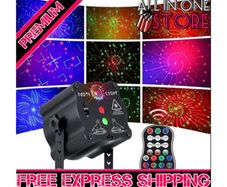 DJ Disco Lights Party Lights, RGB Led Sound Activated Strobe Lights with Remote Control, USB Powered Strobe Stage Lighting Disco Light Projector for Parties Home Christmas Birthday Karaoke KTV Bar (FREE POSTAGE)