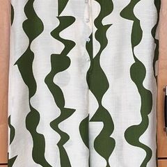 Ladies  Cream & Green Playsuit by Evima