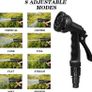 Expandable Garden Hose Pipe 50 FT, Magic Hose with 3/4", 1/2" Fittings - Flexible Expanding Hose with 8 Function Spray Nozzle (FREE POSTAGE) Image 7