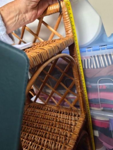 Wicker Rattan Shelving Units