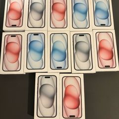 iPhone 15,128GB (IRISH STOCK) Brand New Sealed Unlocked 1 year Apple Warranty Free Phone cover and Screen Protector RECEIPT