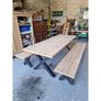 X Frame Table and Benches  KAS461 Image 3