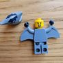 lego col27-6 pterodactyl costume fan, series 27 Image 2