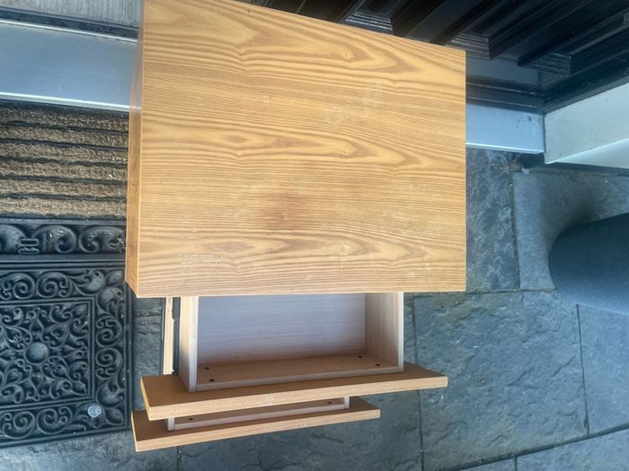 As New - Beautiful 2 Drawer Bedside Locker - Table - Can Deliver