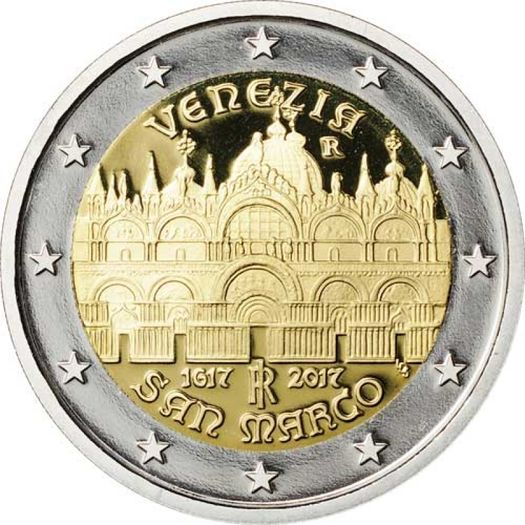Italy 2 Euro Commemorative Coin 2017 - Venice. Uncirculated