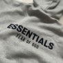 Essentials fear of god grey hoodie Image 4