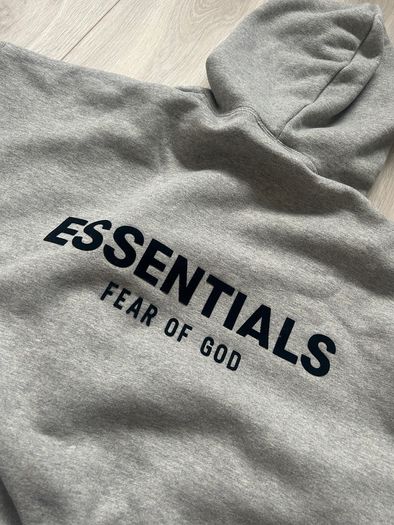 Essentials fear of god grey tracksuit