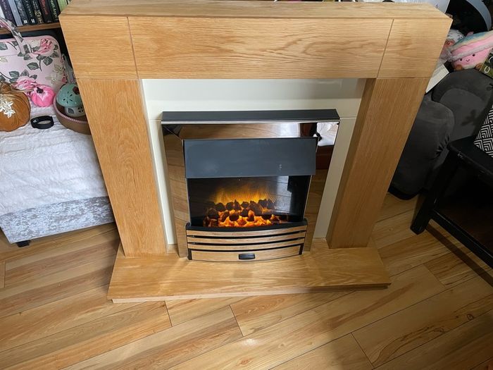 electric fire and surround