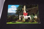 Thatched Cottage , Selworthy , Somerset - Postcard