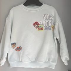 Zara Paw Patrol Unisex light aqua sweatshirt Age 4 EUC