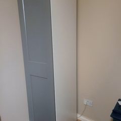 Ikea 'PAX' Wardrobe with 'Grimo' grey door