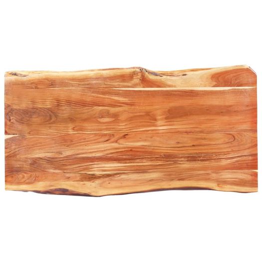 Dining Table with Live Edges Solid Acacia Wood 200 cm 6 cm