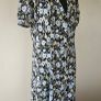 Floral print tie waist midi dress Image 2