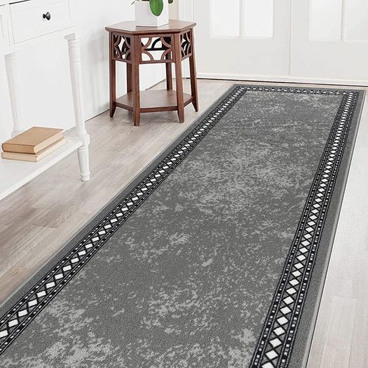 Runner Rug for Entryway 65x240cm Extra Long Hallway Rug Runner Non Slip Backing Area Rug Runner Washable Floor Carpet Runner for Living Room Bedroom Laundry Room Kitchen Room (FREE POSTAGE)