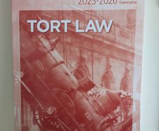 Tort Law School FE1 25-26 Manual