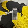 Black and gold party decoration foil balloons and garland Image 6