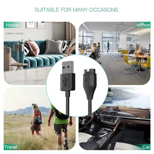 Compatible for Garmin Watch Charger Cable (2 Pack)