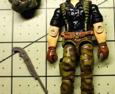 GI JOE / Action Force Flint - complete, very good